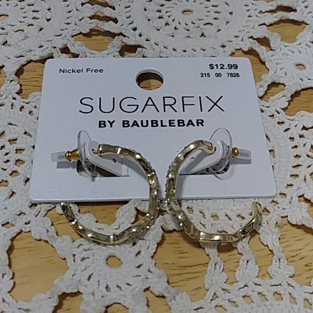 Nickel Free BaubleBar Sugarfix Earrings NWT